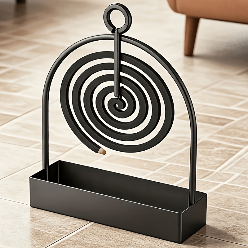 1 suporte para espirais de mosquito, suporte de  , material metálico, ideal para pendurar espirais de mosquito ou  , perfeito para decorar sala/quarto e acampamentos ao ar livre