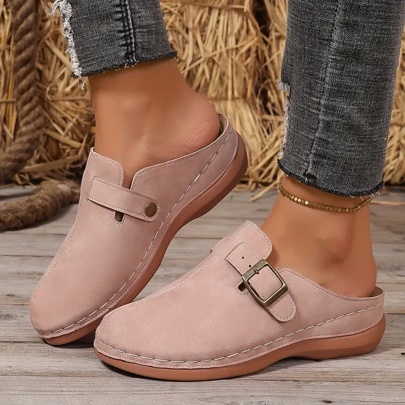 1 pair womens heel platform sandals solid color pu round toe closure polyurethane upper insole man made materials clean only details 0