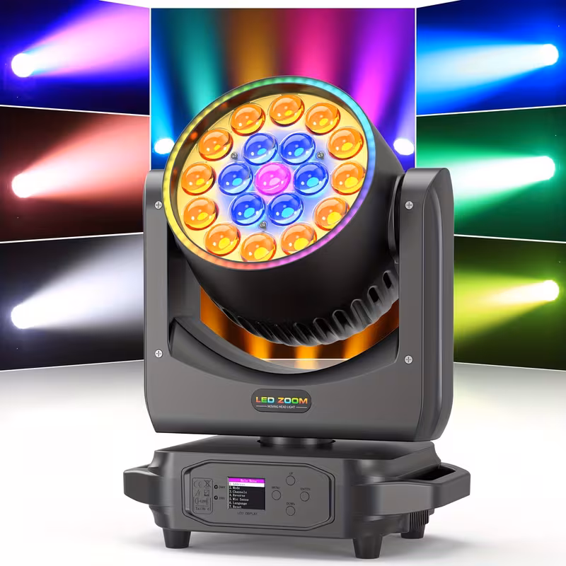 380w led zoom moving rgbw dmx beam wall washer suitable for dj disco ktv bar theatre party 1