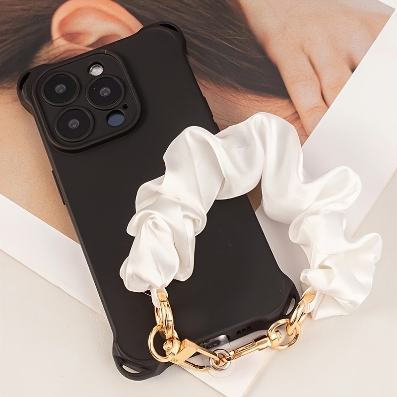 TEMU 1 Dragonne de Poignet Élégante, Sangle de Transport Style Instagram, Breloque pour Téléphone, Dragonne Courte pour Téléphone