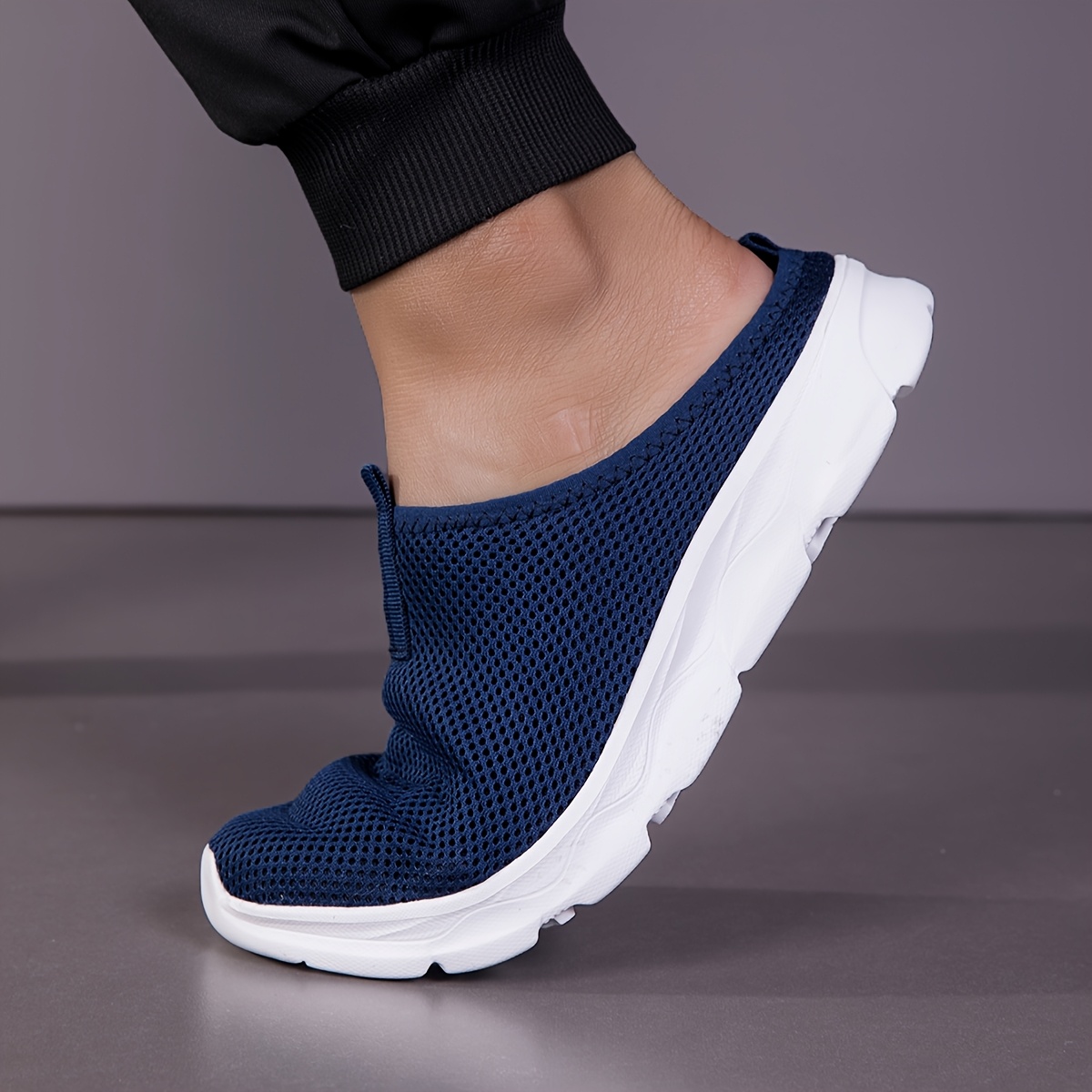 Men'S Slippers, Casual And Sporty Slip-On Shoes with a Lightweight Wide Toe, Comfortable Backless Design, Featuring a Cushioned Outsole, Upgraded Version, Suitable for Indoor, Home, And Outdoor Use for Both Men And Women