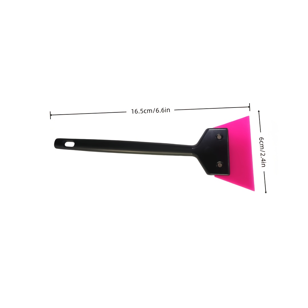 TEMU Plastic Long-handle Small Water Squeegee, Suitable For Car Window Tint, Glass Wiper, And Rearview Mirror Sun Film