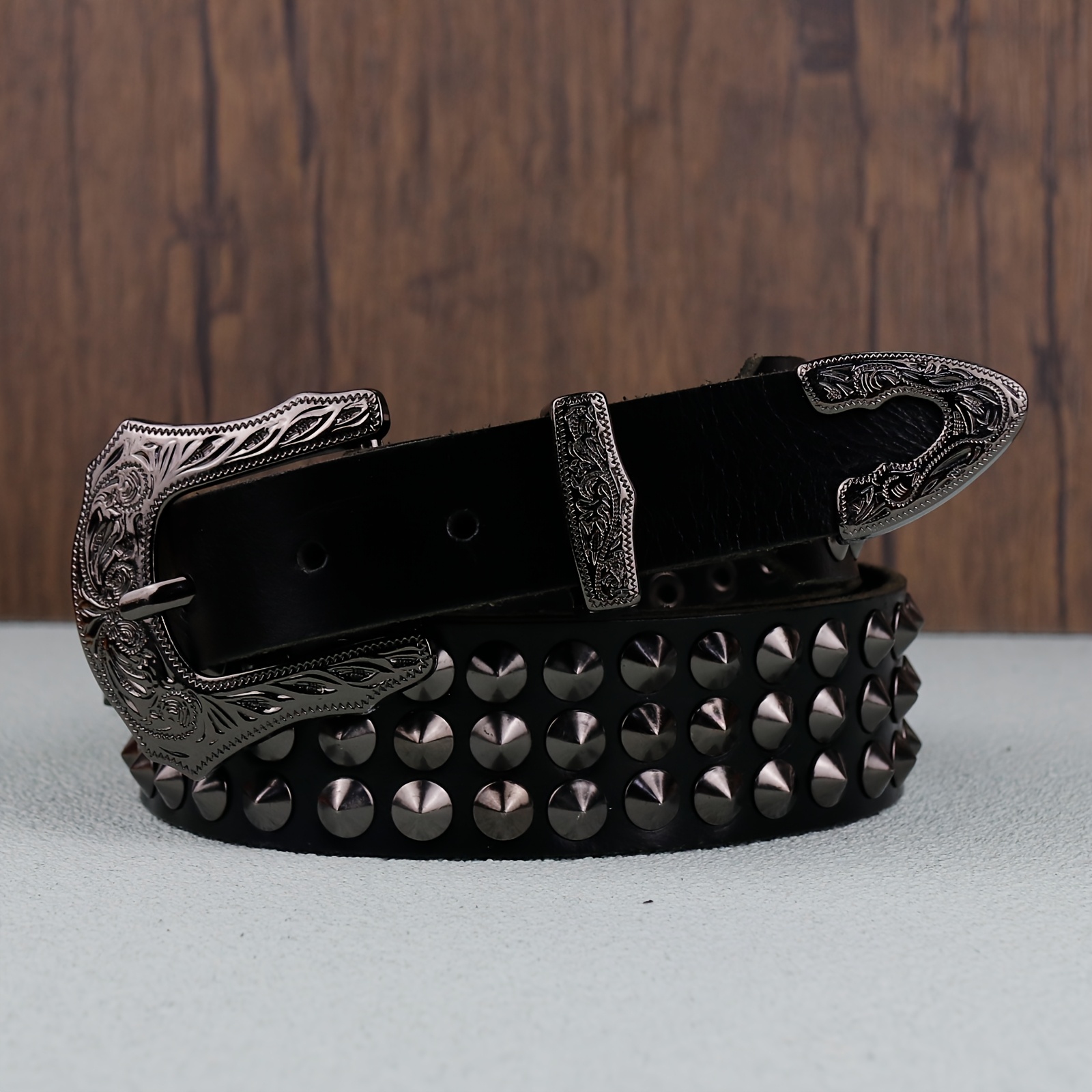 punk belt sold on Temu United States