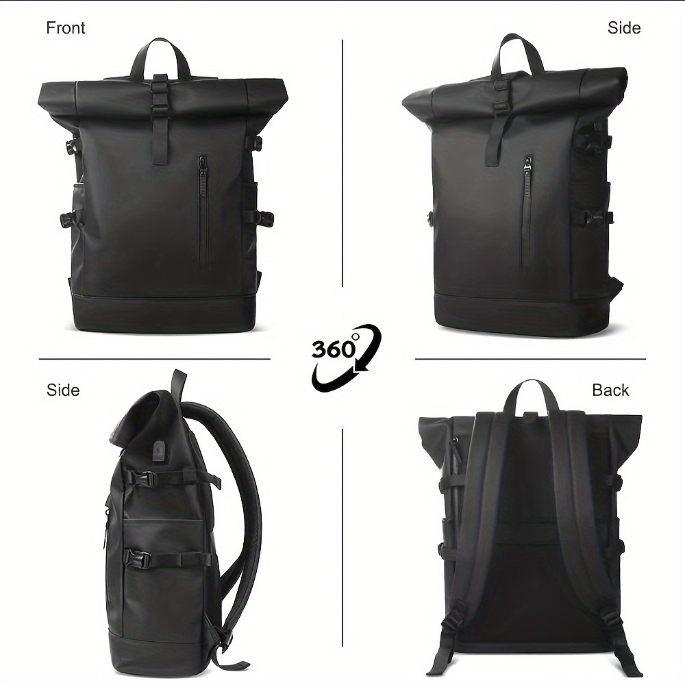 Casual Backpack Fashion Men'S Business Backpack Laptop Large Capacity Student Backpack Travel Casual Oxford Cloth Backpack Suitable for Commuting Outdoor Travel Women'S Minimalist Style Storage Bag