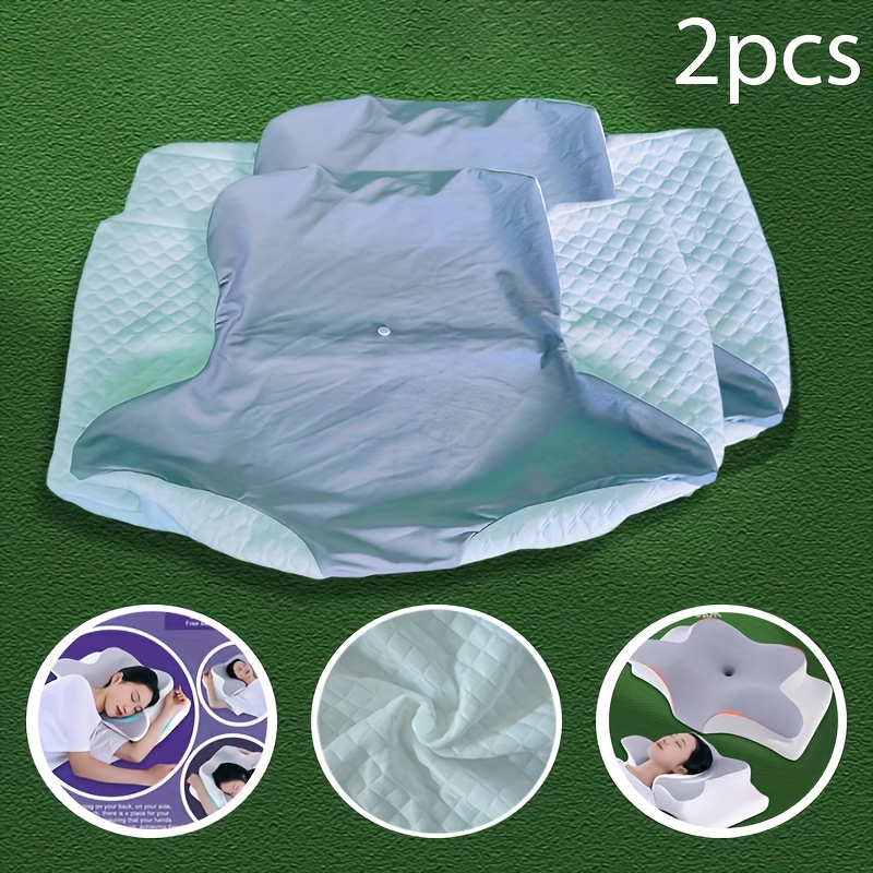 E-shop 1/2 Stück Schmetterlingsförmige Nackenkissenbezug - 60*40*13cm, Original Kissenbezug, Ergonomischer Nackenkissenbezug - Maschinenwaschbarer