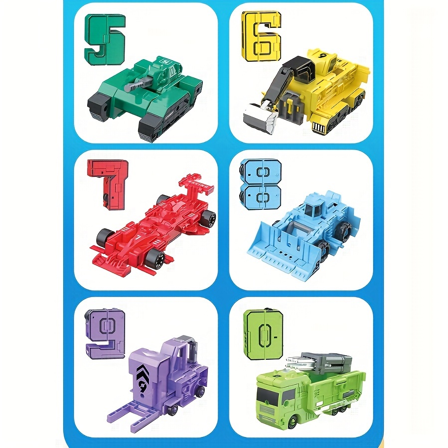 Robot Model Kit for Kids, Vehicle Shape DIY Building Set