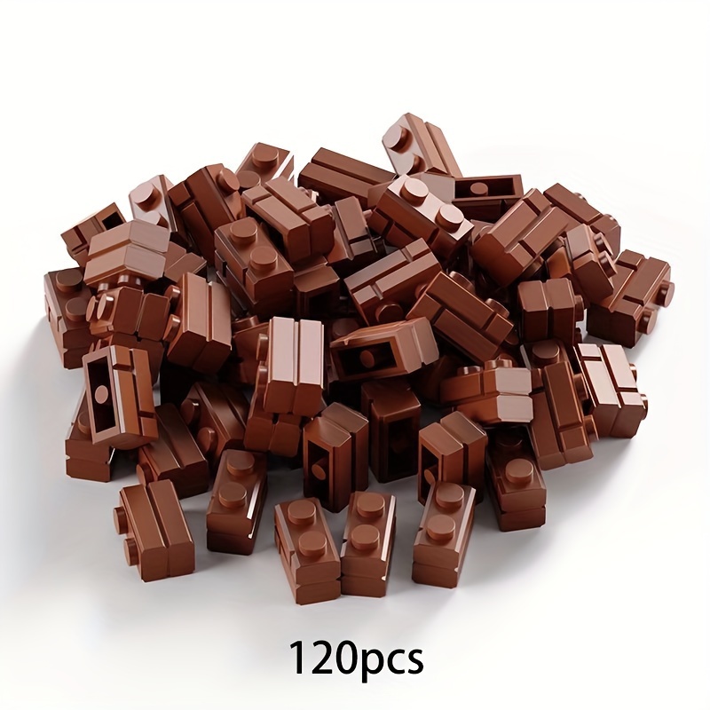 KIDNOAM Mixed ABS Building Blocks 1x2 Studless Interlocking Bricks Bulk Set