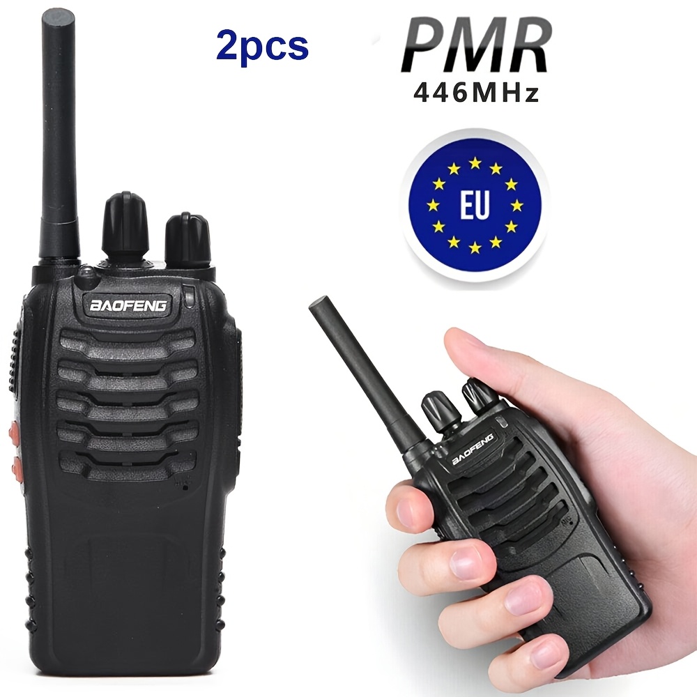 2/4pcs Handheld Radio For Adults, With Led Indicators And Integrated Antenna, Ideal For Hiking, Biking, And Climbing
