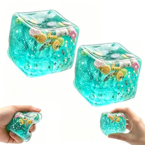 1 3 5pcs s shells squishies toy s stress balls soft slow squishies relax sensory toy water stripe sensory squeeze toy with shells