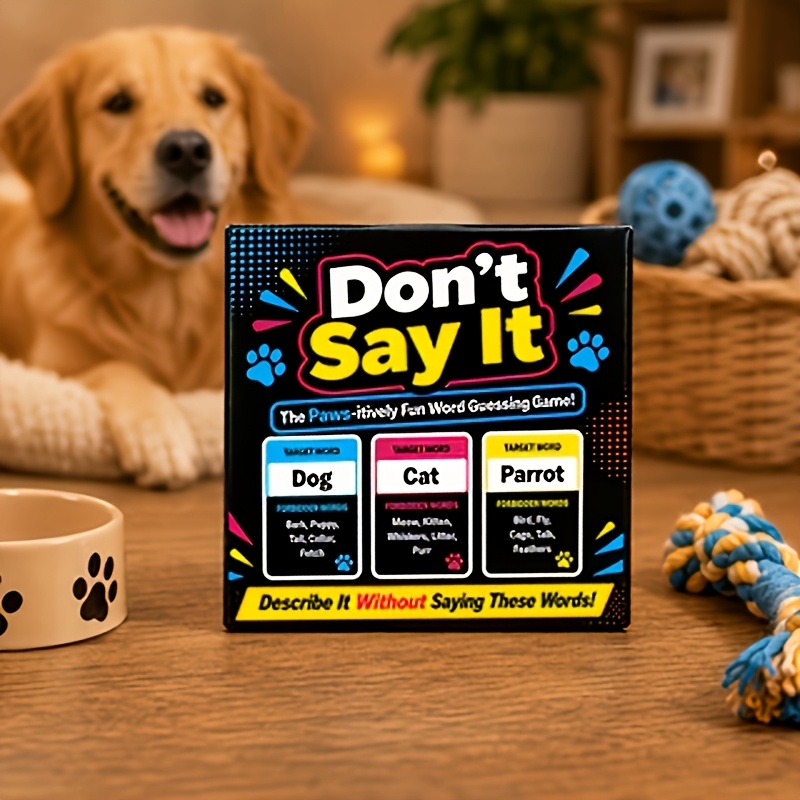 Portable Pet Vocabulary Challenge Card Game