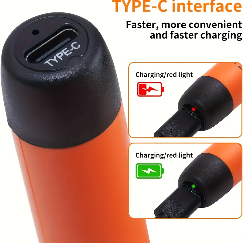 Pistola de Soldar USB Portátil con 3 Ajustes de Temperatura, Soporte y Caja de Almacenamiento - Ideal para Proyectos DIY Eficientes