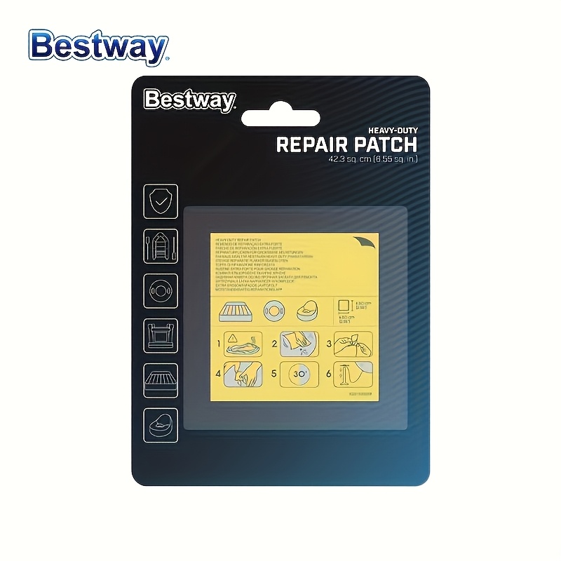 10 Patches/2 Size Underwater Adhesive Repair Patch, Swimming Pool Patch Repair Kit, Pool Puncture Repair Patch