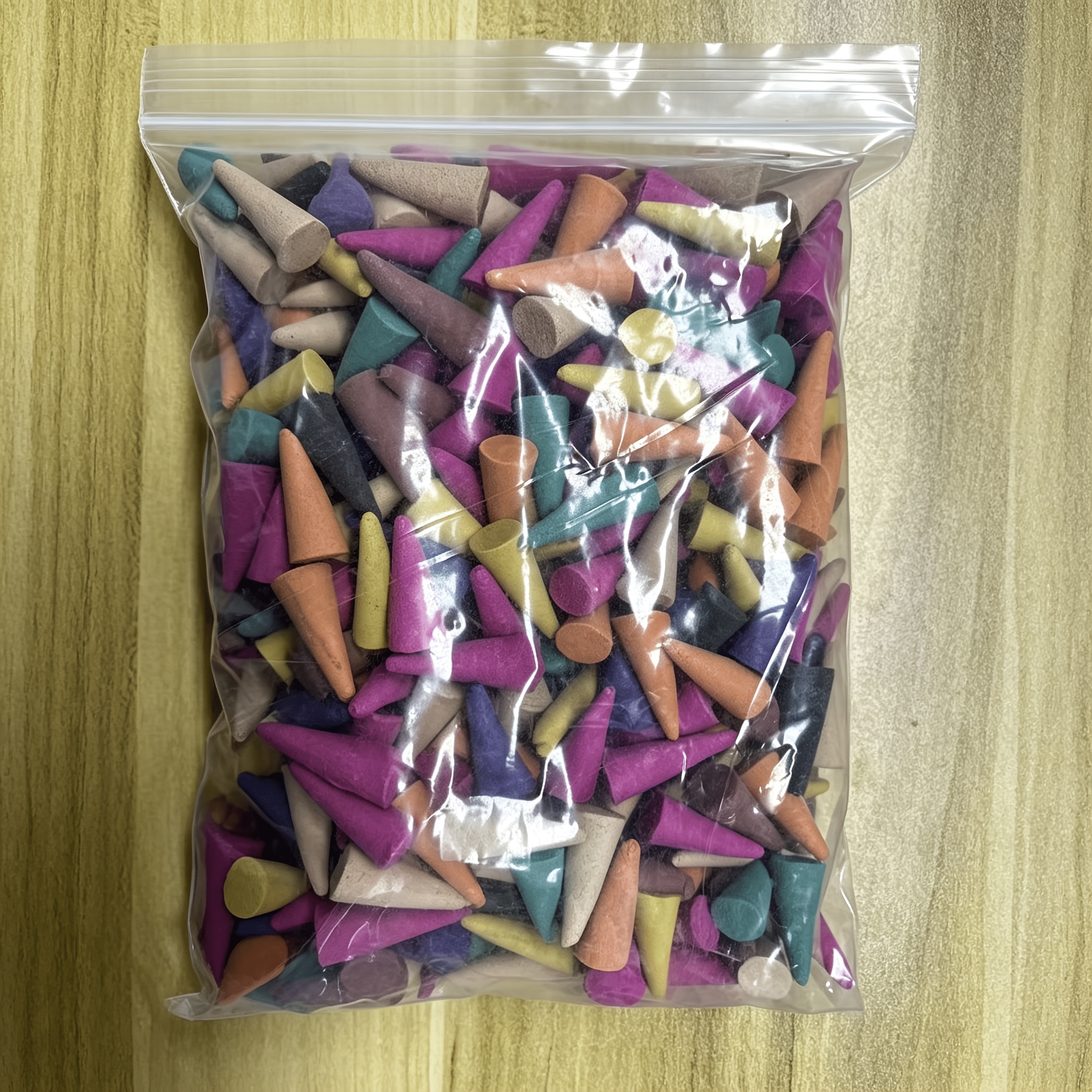 TEMU Mixed Tower Incense Cones And Beads, Inheriting Traditional For Long-lasting Fragrance In Home, Office, Yoga, And