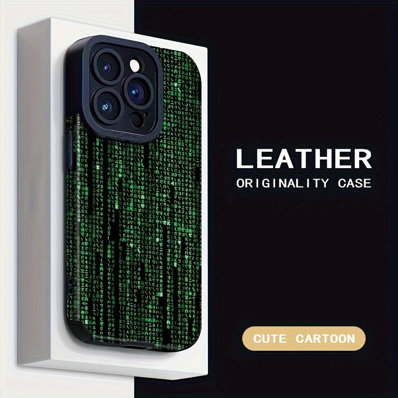 

Matrix Digital Rain Code Design Tpu Case Compatible With Iphone 7/8/se, 11 Series, 12 Series, 13 Series, 14 Series, 15 Series - Anti-slip, Dirt-resistant High Aesthetic Protective Phone Cover