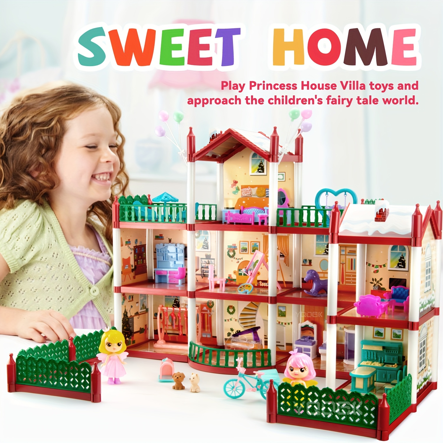 Casa Sylvanian Families Casa De Muñecas De Madera De Plantas