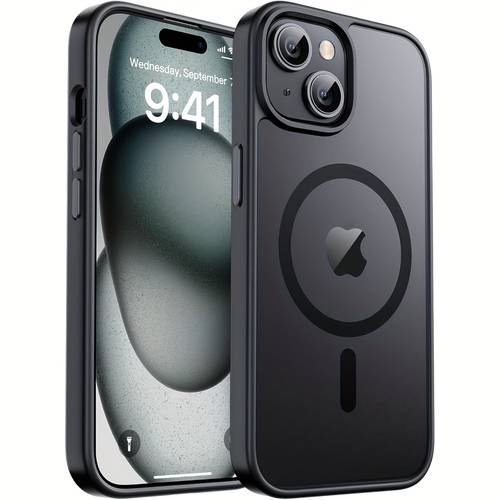 phone case premium matte protective magnetic phone cover for iphone 16 15 14 13 12 11 pro