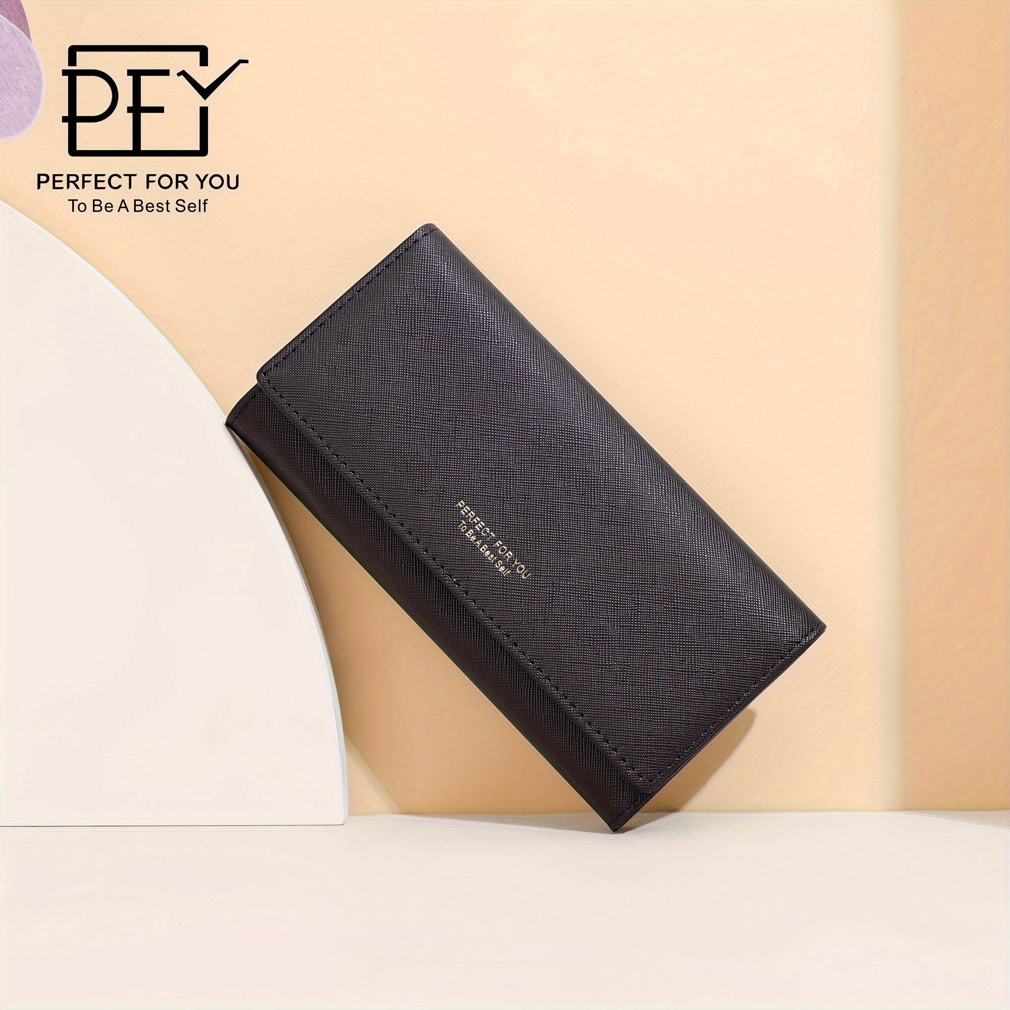 Minimalist Women's Wallet, Korean Style Pu Clutch, Multifunctional Coin Purse And Card Holder.