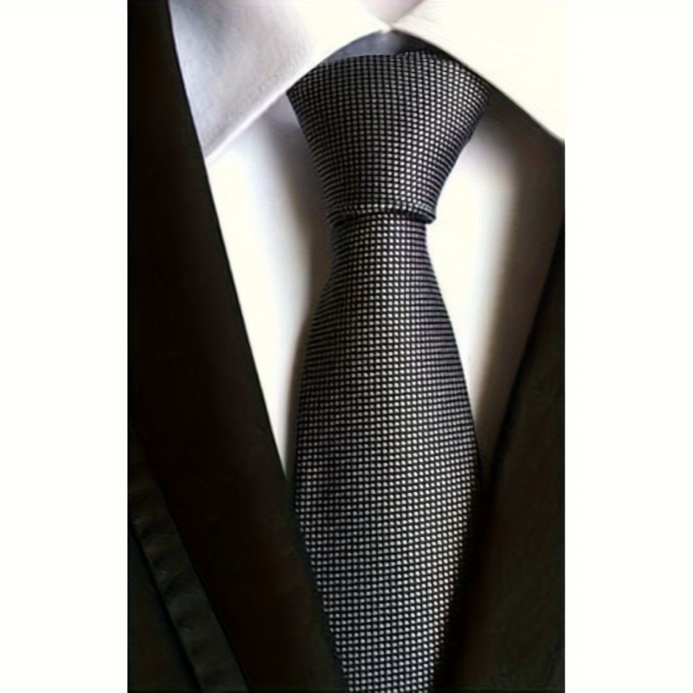 conjunto corbatas elegantes hombre solo color estilos Temu