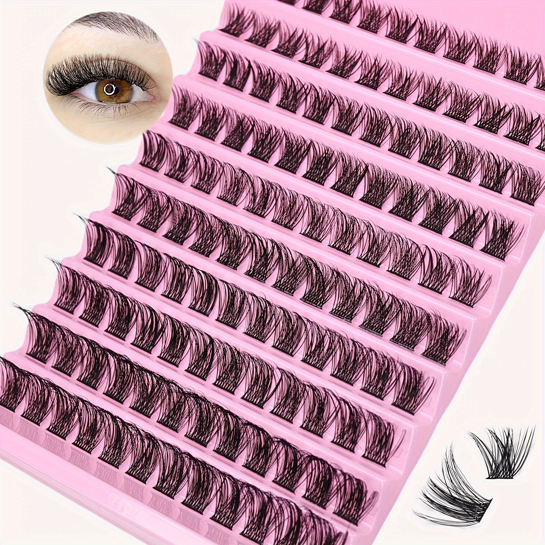 

10 Of Luxurious Volume False Eyelashes - -free, For Diy Extensions