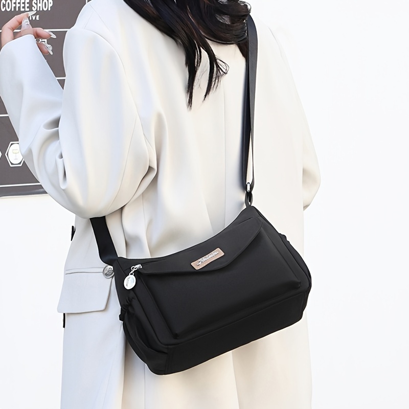 luxury women nylon shoulder bags casual top handle   travel tote womens shoulder bag Product details 4