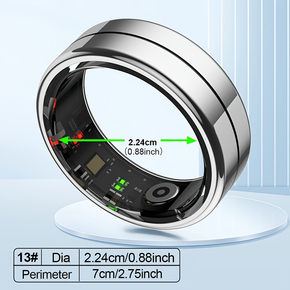 Image of Gwenland New Smart Health Management Ring, , Sizes 8, 9, 10, 11, 12, 13, Health Management, Sleep Tracking, Remote Control Photography, , Multiple Sports , Business, Leisure, Fitness