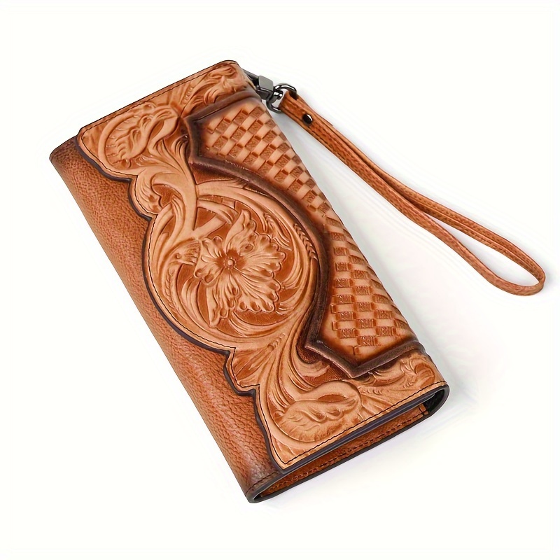 

Wallet For Women - Embossed , Purse, Polyester Lined