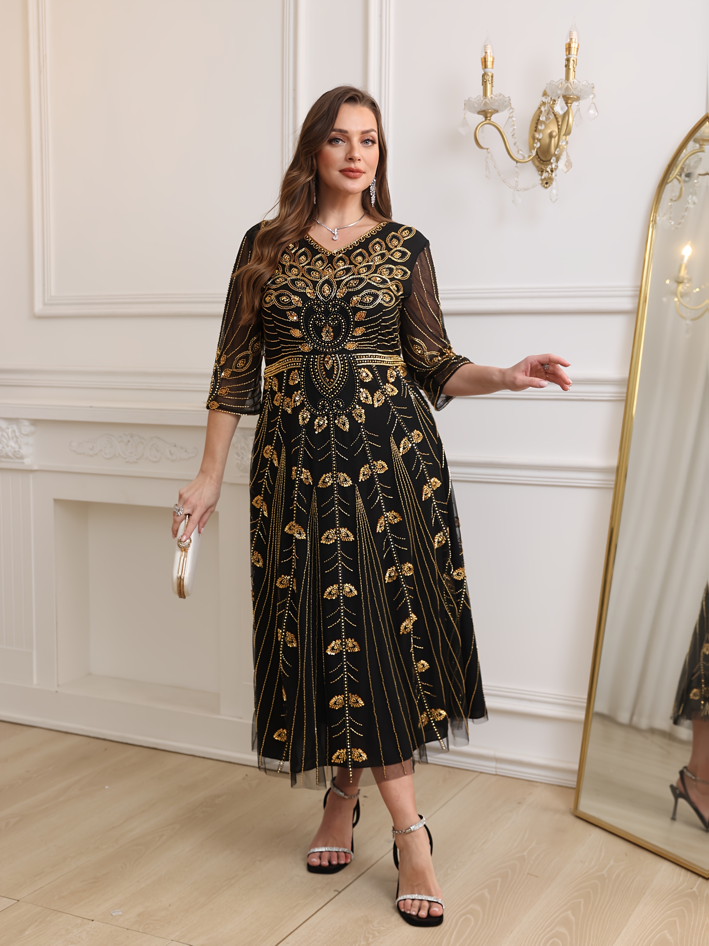 jinlicx robe femme à paillettes Temu Switzerland