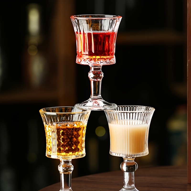 set 6 glass goblets fruit wine a capacity 62 milliliters 2 - Temu Cyprus