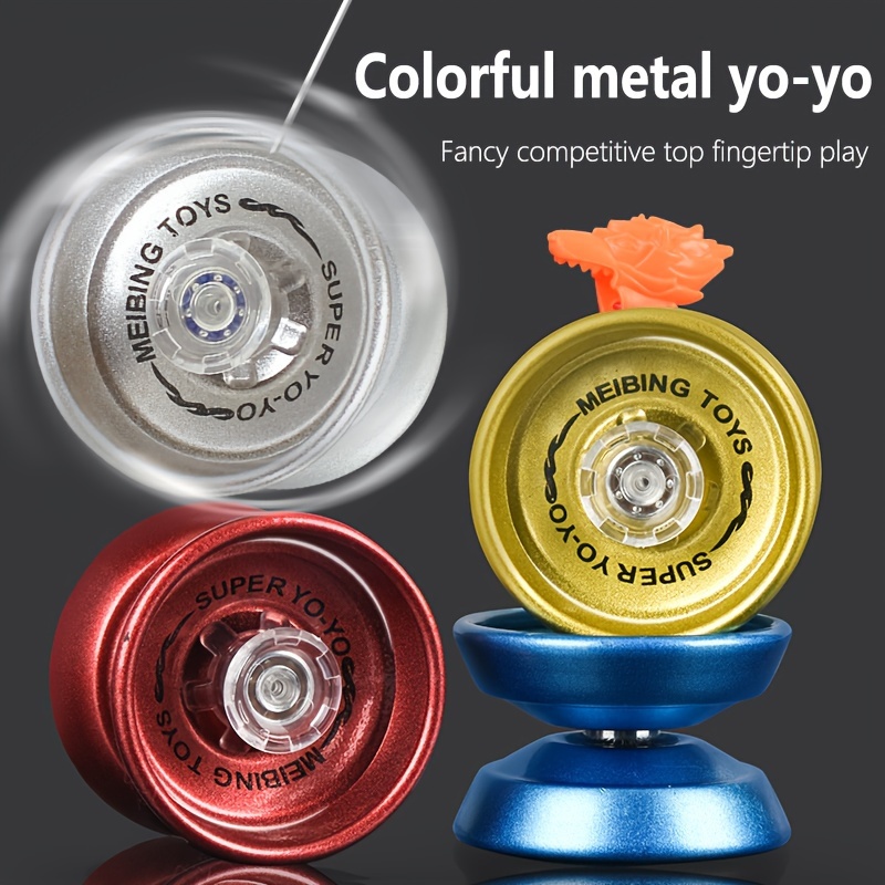 

1pc For Professional Advanced Players, For Beginners, Metal With Bearing Accessories Designed For Adults