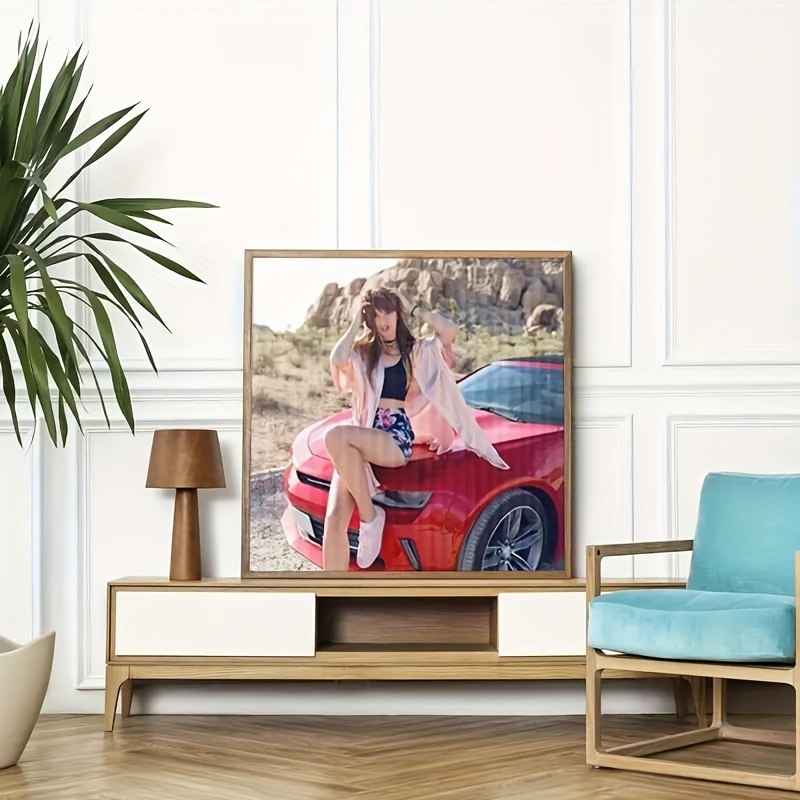 

Custom 5d Diamond Painting Kit - Personalize : Diy Round Diamond Art With Your Own Photo, Home