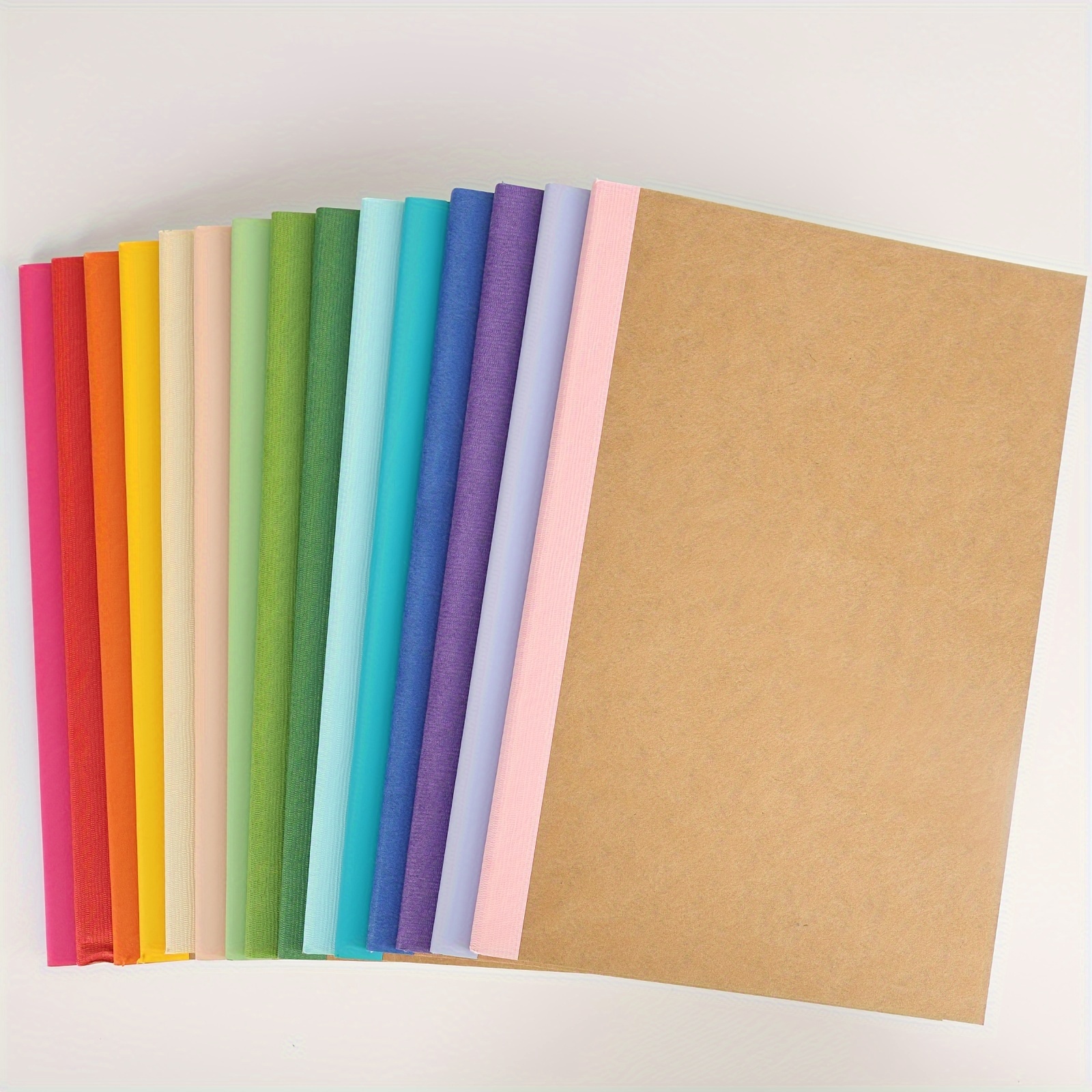 

60 Pack A5 Kraft Notebooks In 15 Colors, Notebooks, Lined Journal Bulk, Notebooks Bulk With , 60 Pages For Office Supplies, Travel, Home, 5.5x8.3 Inches