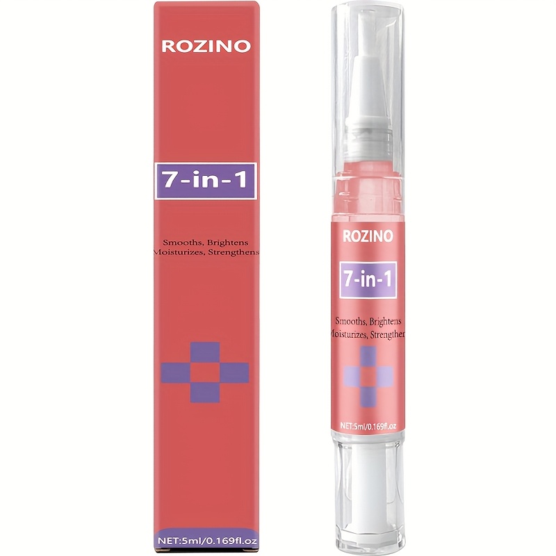 Image of 7-in-1 Nail Pen, 28-day Nail Polish Pen, Nail Strengthening Moisturizing Pen, Nail For Chipped Thin Nails, Suitable For Home, Travel, Daily Use, , Durable Pen, Nail Polish Pen, Skincare Enthusiasts