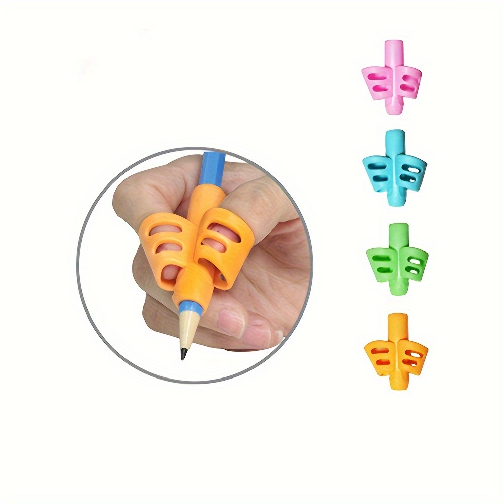 Handwriting Pencil Grip, Learning Student Pencil Grip, Writing Assistant for Learning Students, Pencil Grip Trainer, School Teaching Tool