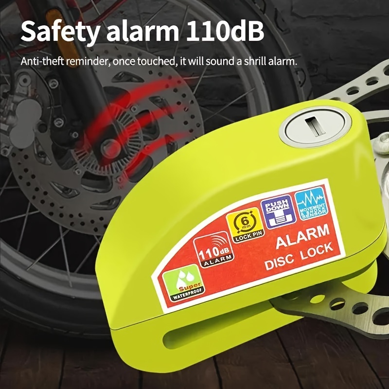 

Aluminum Alloy & Alarm - -theft , , - Cycling