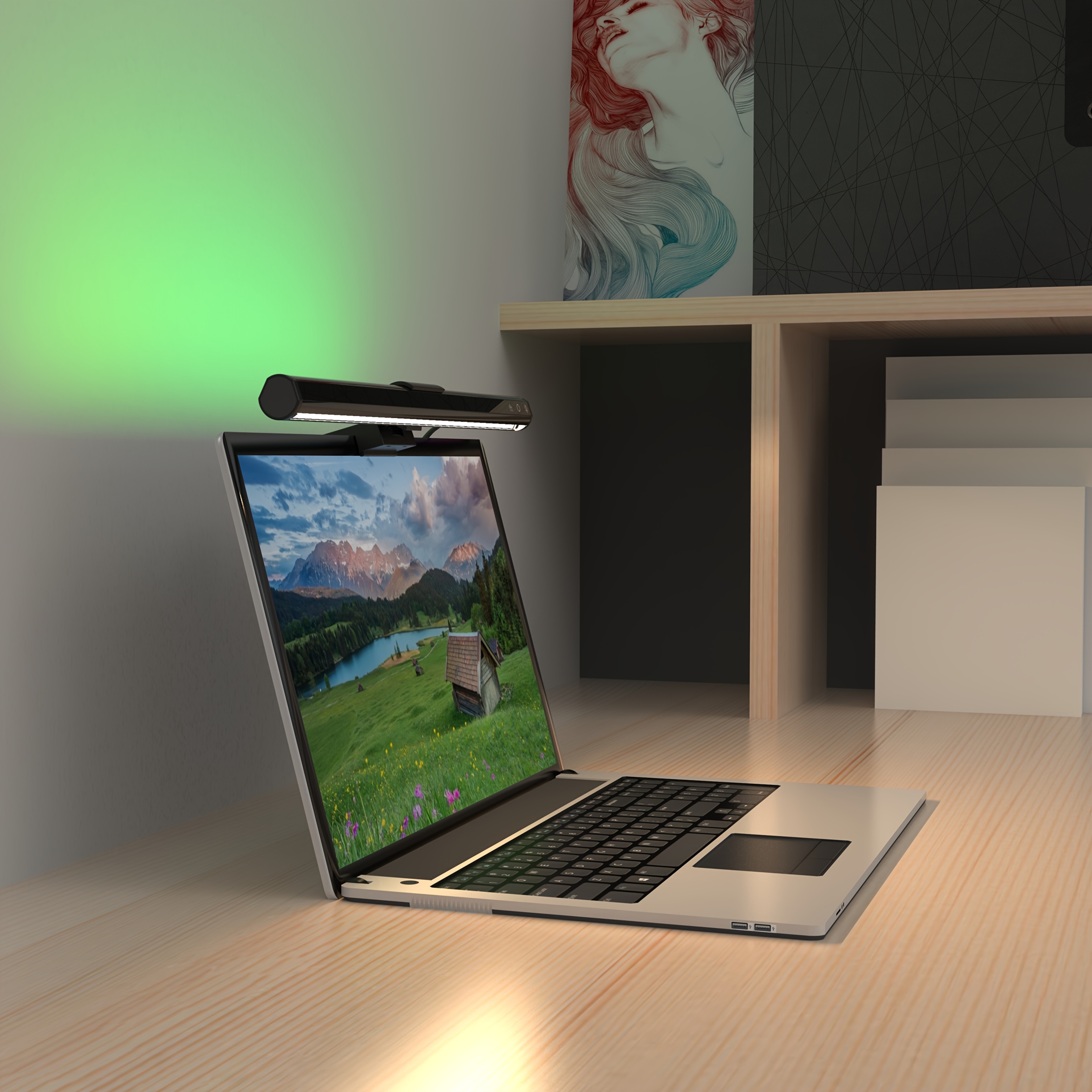 Monitor Light Bar with Touch Control for Dimmable Reading