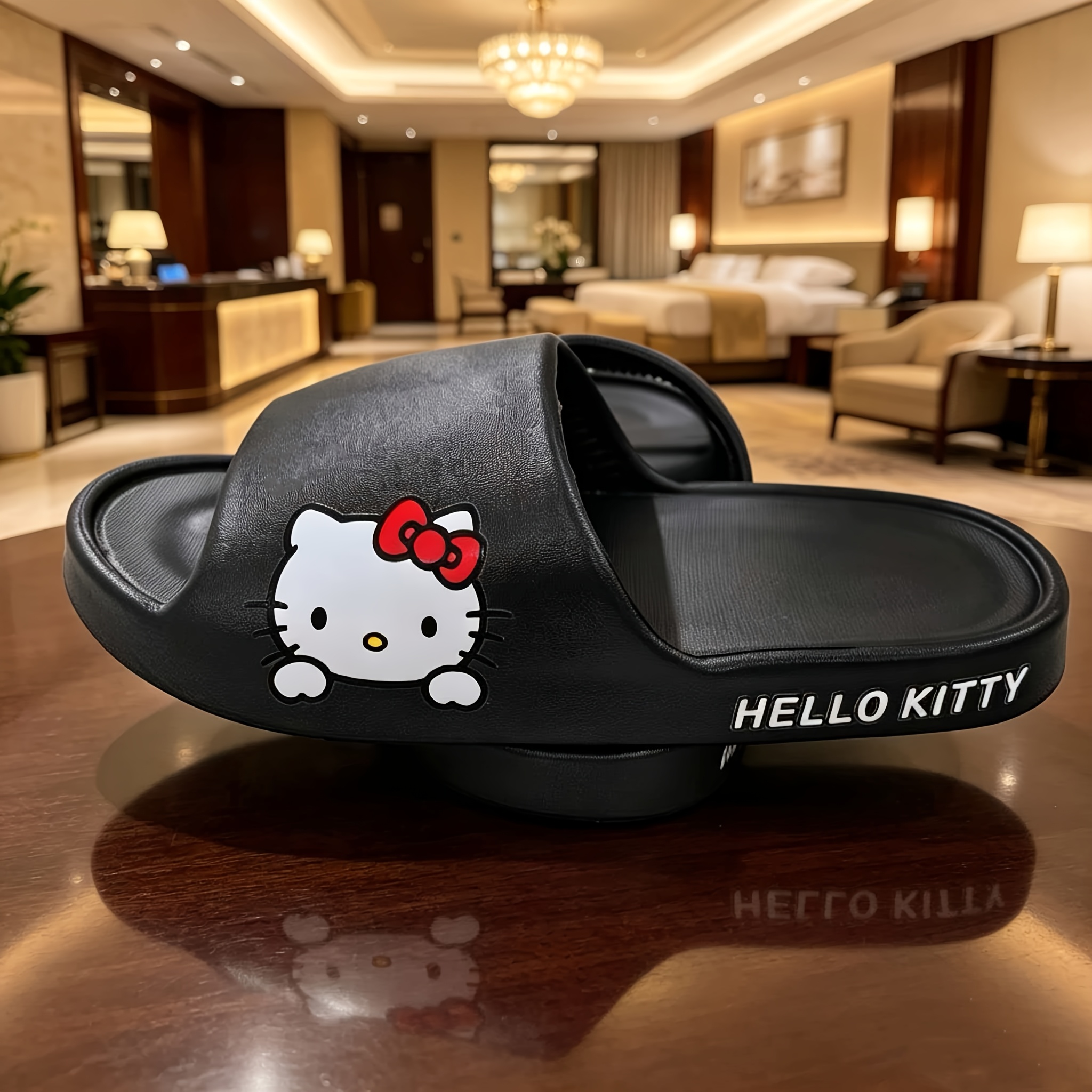 Authentic     Elegant Cartoon Women s Slippers - Summer Platform Sandals for Couples,  : Red, Black, White,  . Soft Insole, Durable Sole, Hand Washable, Ideal for Warm   |   Design | Sandals, House Slippers