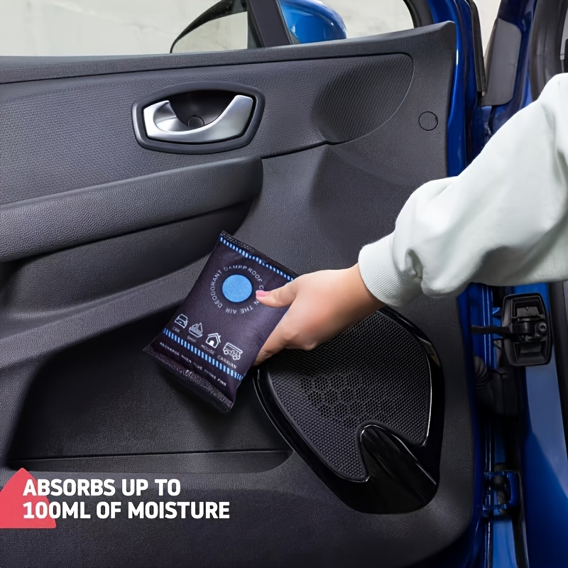 pack of 2 reusable automotive dehumidifier bags great for dehumidification absorbent humidity control for windshield and interior leak proof desiccant bags