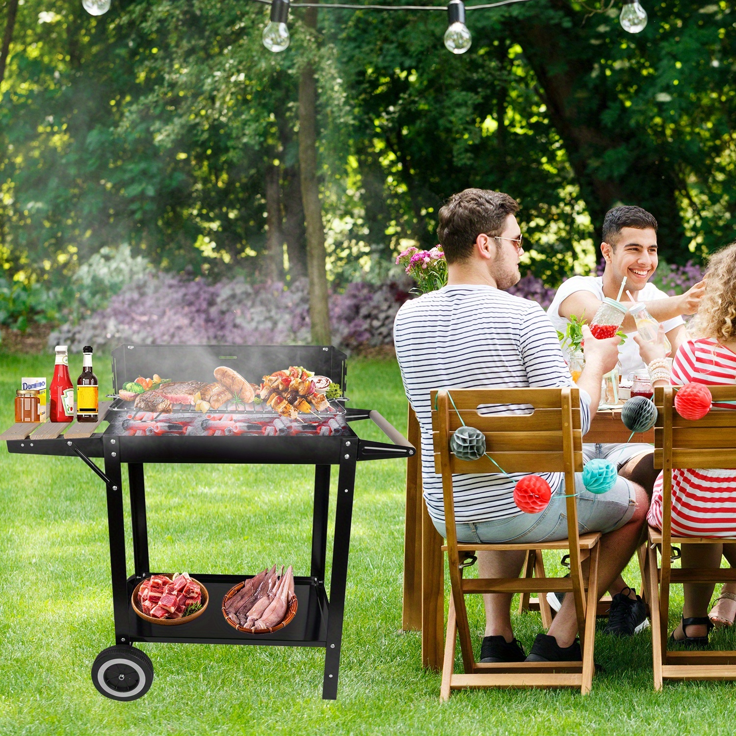 grill table outdoor sold on Temu Australia