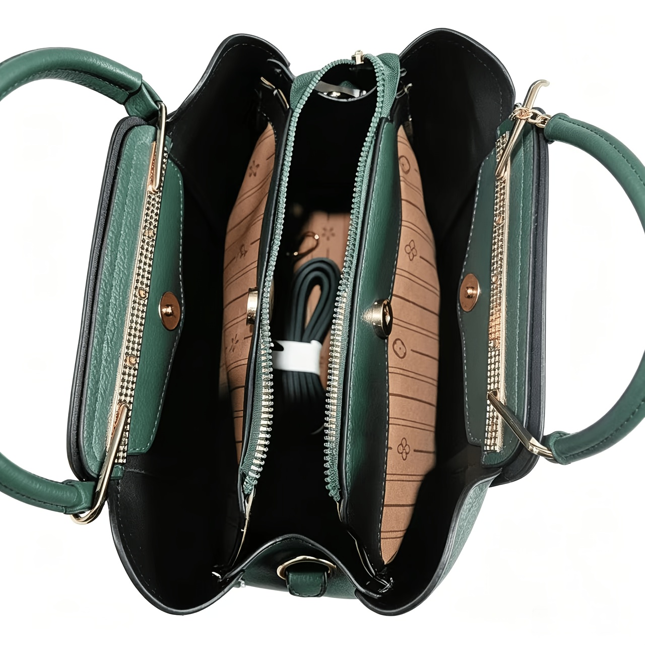 single shoulder womens bag 2025 new style tote middle aged - Temu