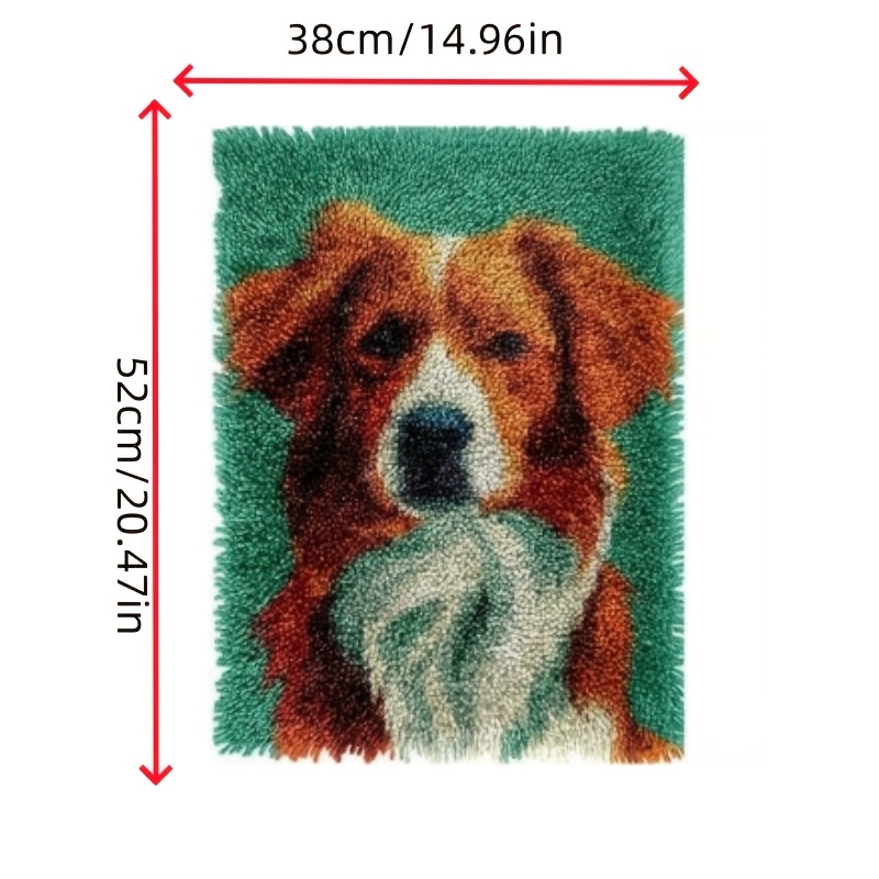 Beginner-Friendly DIY Latch Hook Rug & Tapestry Craft Kit