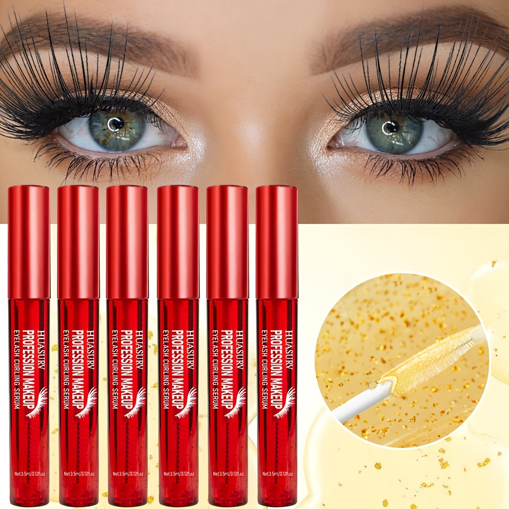 [merry Christmas][christmas Gifts ][6pcs]huasurv 6pcs Eyelash Serum To Get Thick, Fine And Natural Eyelashes Thick, Dark And Lashes Hs2938
