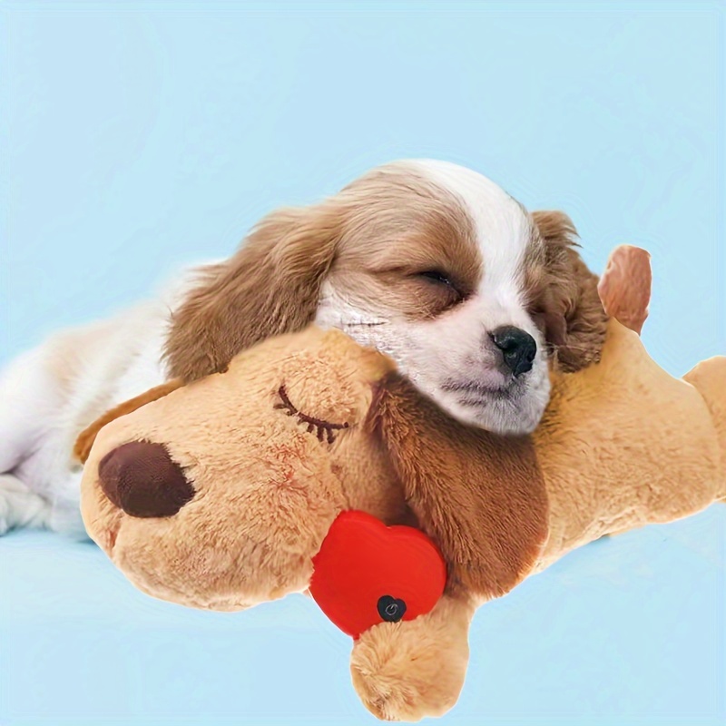 

1pc Heartbeat Toy For Dogs, Soothing , Dog Toy, Chew Toy For Puppies & Dogs