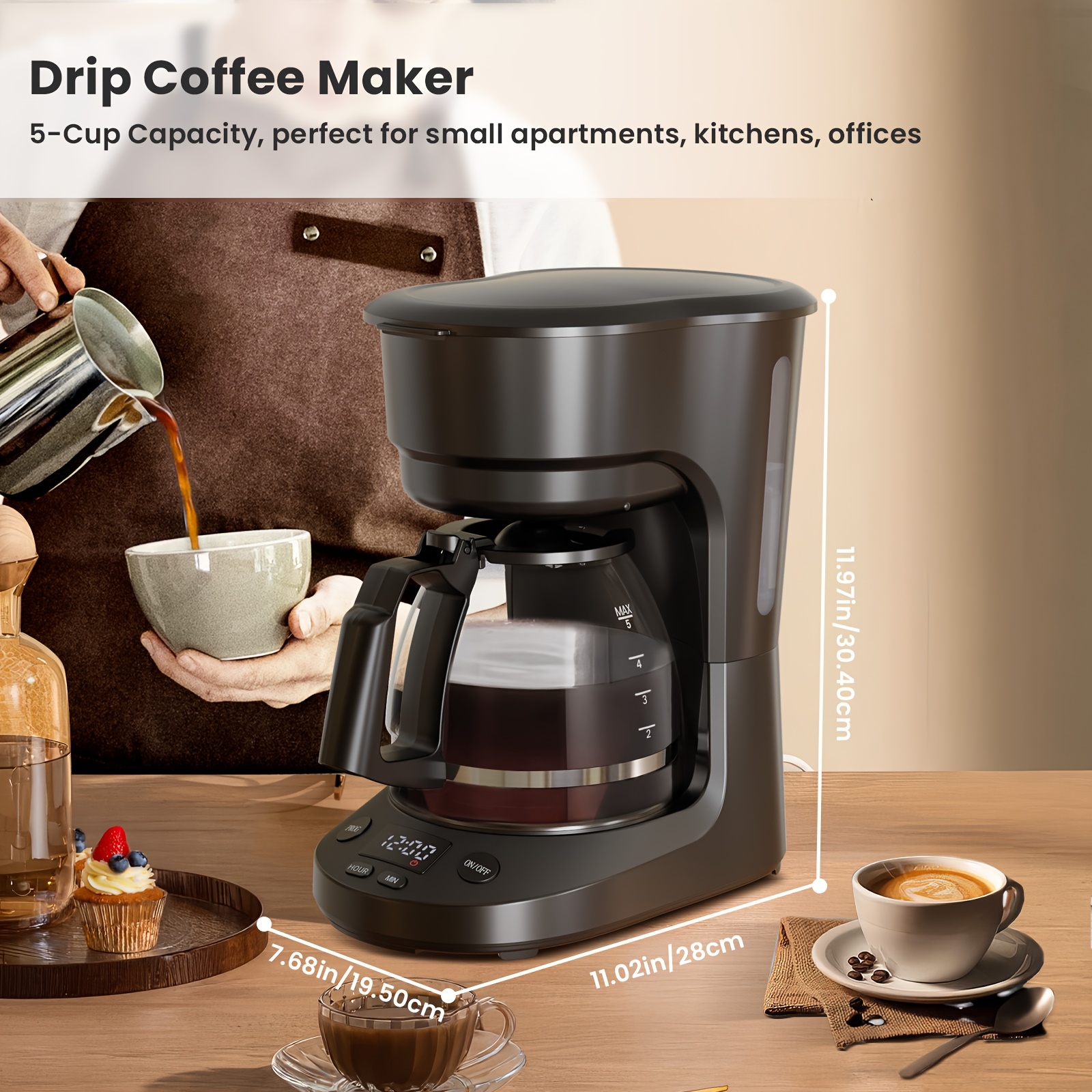 5 cup k cup 20 machine professional compact - Temu