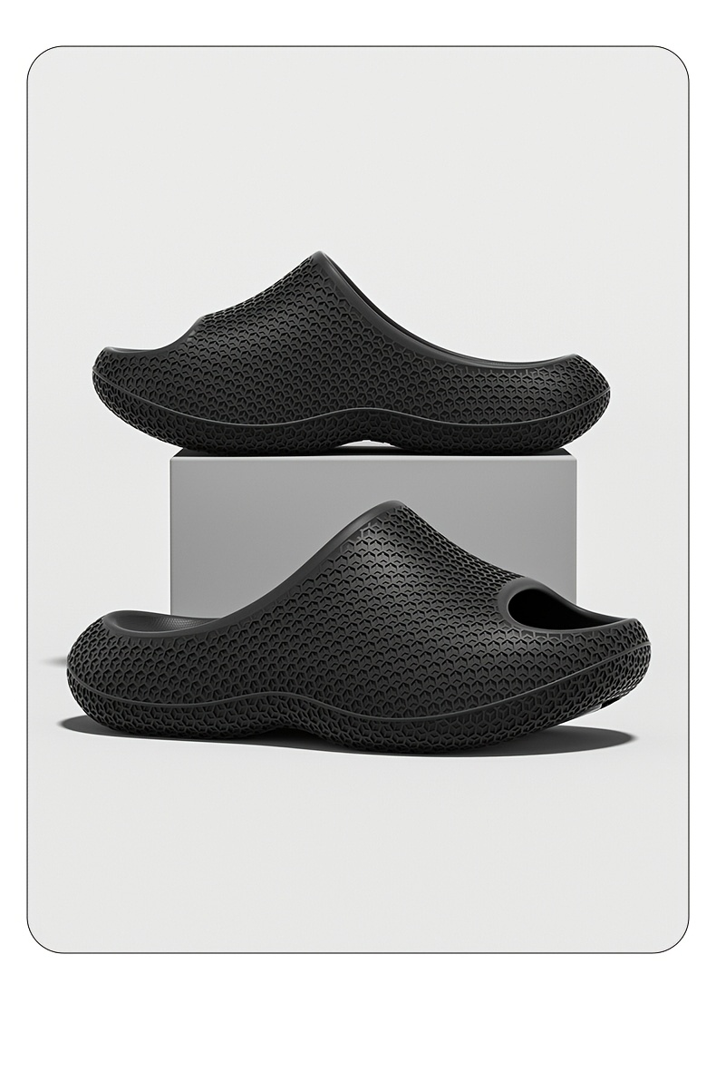 Women'S Casual Solid Color Slip-on Slippers | EVA Material, Thick Sole for Height Increase, Versatile for Couples, Suitable for Home and Outdoor Use, Women Shoes