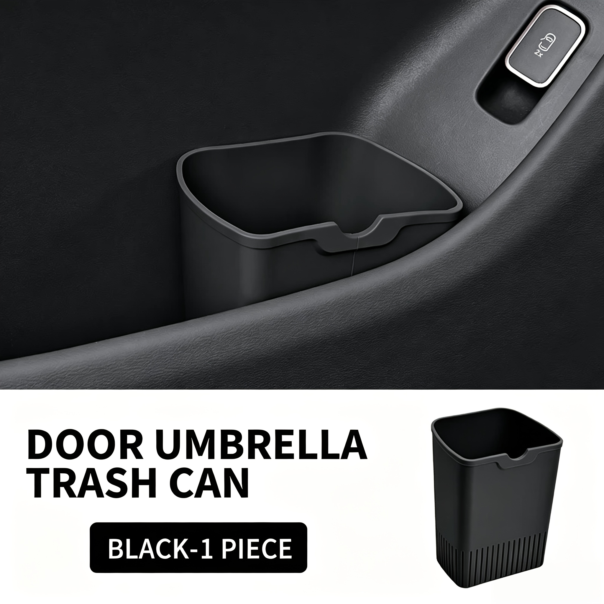 TEMU Car Accessories: Car Organizer Box, Car Trash Can, Interior Modification, Umbrella Storage High , Silicone Storage Bucket, Water Bucket,