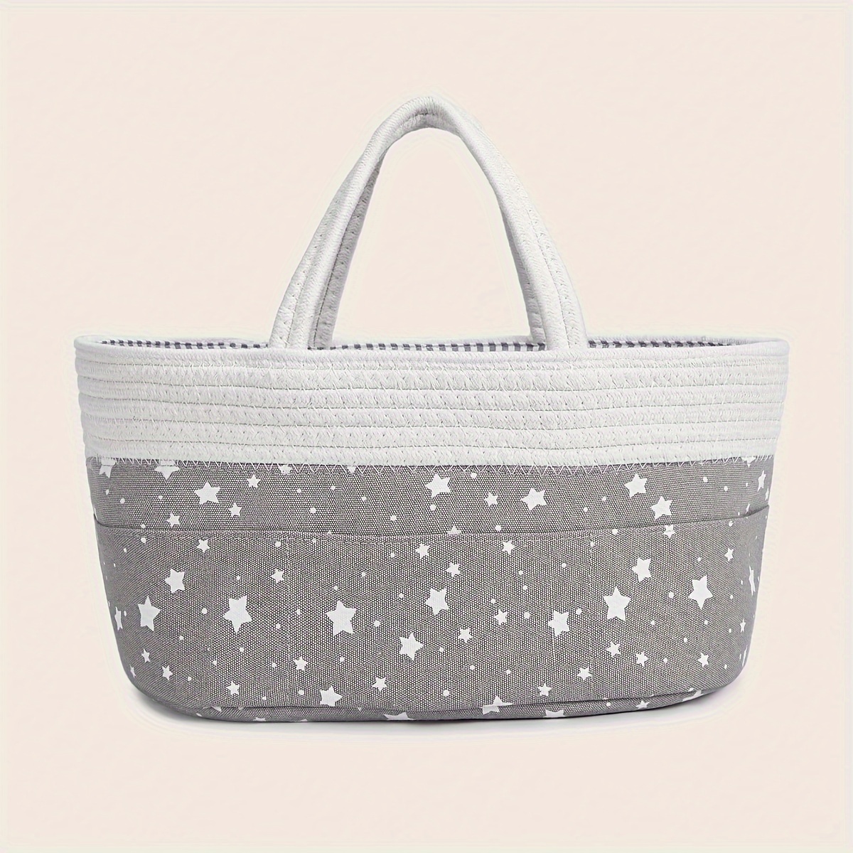 

Starry Night Woven Diaper Storage Bag For - Polyester, &