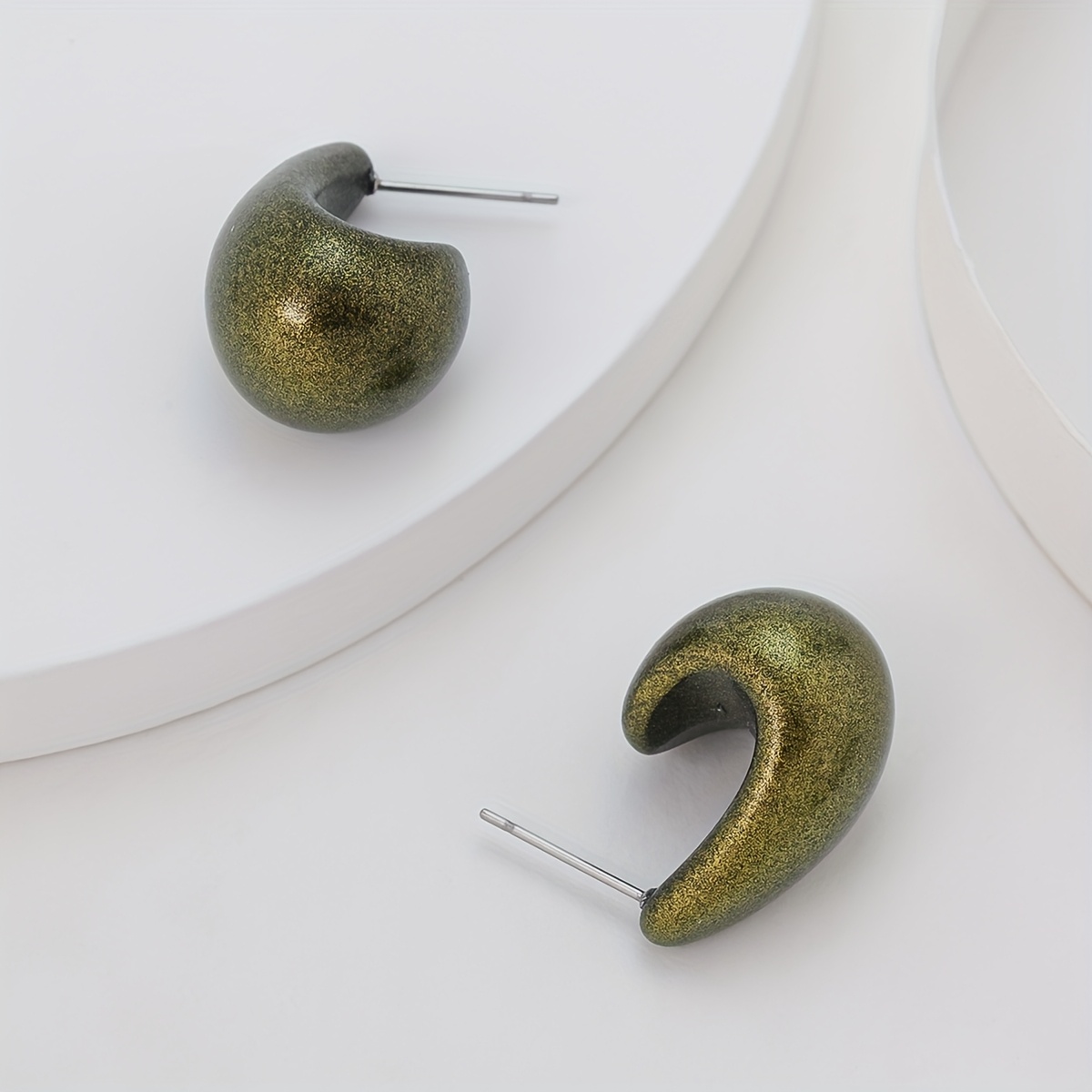 Fashionable Light Sensitive Water Drop Earrings for Women