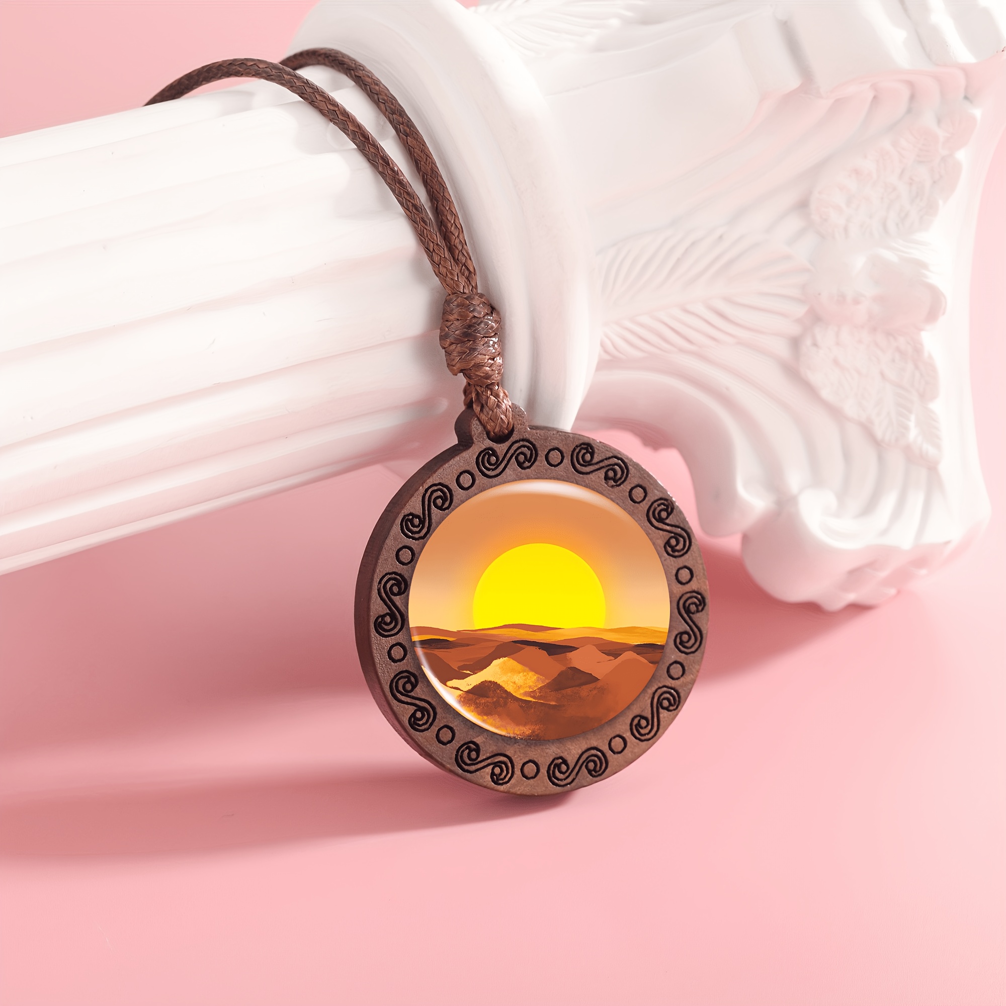 Handmade Vintage Necklace with Beautiful Pattern Design