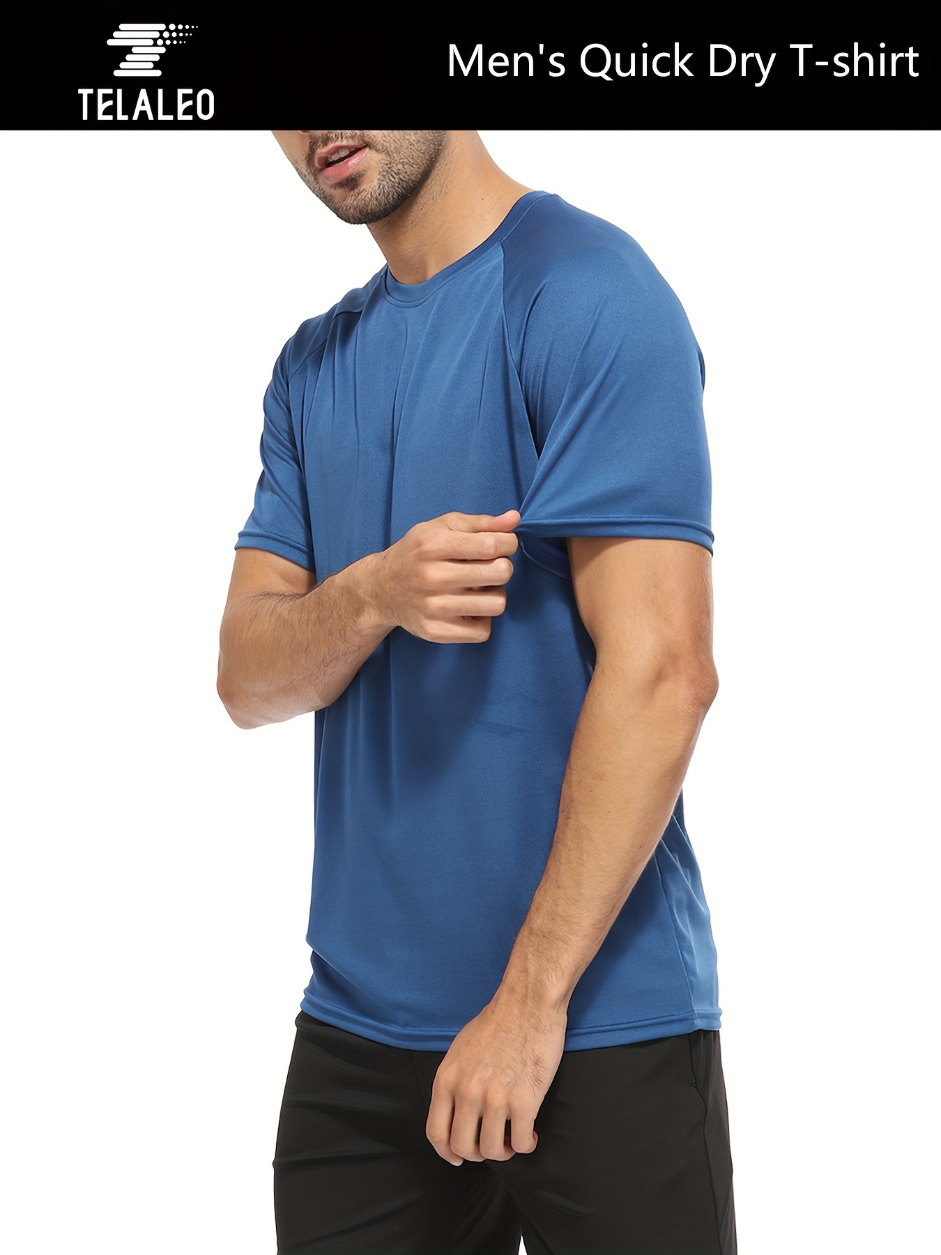 Hoplynn Mesh Workout Shirts Men Quick Short Sleeve Athletic - Temu