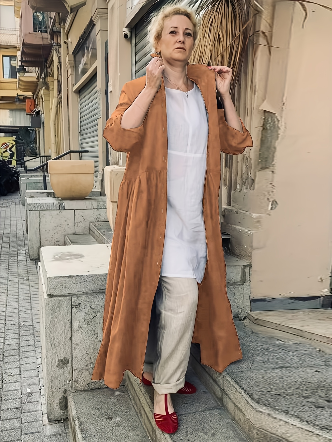 linen dresses for women sold on Temu New Zealand